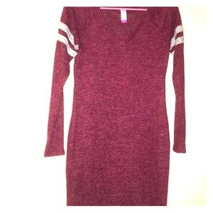 V-neck dress